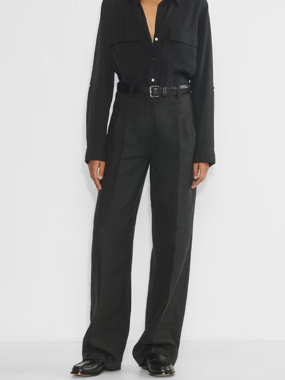 Aritzia Effortless Pants Linen, Size 0, NWT